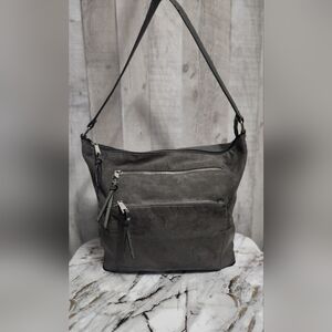 American Eagle Outfitters Dark Gray Shoulder Bag